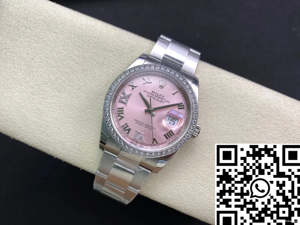 751 Diamond-set Affordable Rolex EW Factory Datejust M126284RBR-0024 Dial 0726